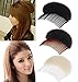 Produktbild ILOVEDIY 2X Haarpflege Hochsteckfrisur Haar Former Kamm Haare Erhöhen Haarstyling Zubehör Frisurenhilfe (10.5cm, Beige)