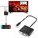 Produktbild MoKo Typ C auf HDMI Adapter für Nintendo Switch, 3 in 1 HDMI & USB & Typ-C Mini Konverter Kabel Dock für Nintendo Switch, Samsung Galaxy S8/S8P, MacBook schwarz schwarz