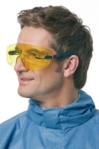 3M Überbrille 2802, Schutzbrille AS, UV, PC, gelb getönt - 2