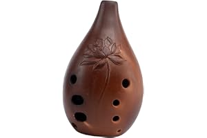 TOYANDONA 1st Professionell Kinesisk Flöjt Håls Xun Instrument Keramisk Ocarina För Nybörjare Och Artister Nyckel Slumptyp Tr