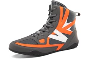 Youngtie Herren Boxschuhe Pro Wrestling Schuhe Damen Fitness Training Boxer Profischuhe