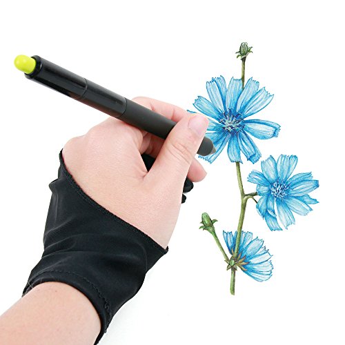DuraGadget hochwertiger Antifouling-Handschuh, geeigent für Wacom Intuos Comic Black Pen + Touch M CTH-690CK-S, WACOM PTH-651S-DEIT, CTL-490DW-S Intuos, PTH-651-DEIT Intuos Pro, CTL-480S-S Intuos, CTL-490DS-S Intuos und CTH-490PK-S Grafiktabletts - 7