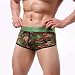 Produktbild Herren Boxershorts,Beikoard Mode Herren Briefs Unterwäsche Ausbuchtung Beutel Camouflage Druck Sport Unterhose Gemütlich Antibakteriell Männer Unterhose (XL, Grün)