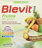 cereales nutriben innova España Blevit Plus Superfibra Frutas Cereales - Paquete de 2 x 300 gr - Total: 600 gr