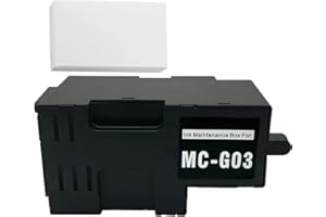 Aomya MC-G03 Boîte de cartouches d'encre avec puce Compatible avec MAXIFY GX3010 GX4010 GX3050 GX3040 GX4050 GX4030 GX4040 GX3020 GX4020 GX4050 GX3060 GX4060 GX4060 0 GX30. imprimante 70