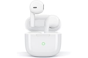 YHFVESV Auriculares Inalámbricos,In Ear Auriculares Bluetooth 5.3 con Cancelacion Ruido HD Mic, 50H HiFi Estéreo Cascos, Control Táctil, IPX7 Impermeable Deportes Audifonos Inalambricos para iPhone Android