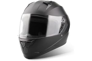 ‎VINZ VINZ Vigo Integralhelm | Motorrad Helm Vollvisierhelm Mopedhelm ECE 22.06 | Motorradhelm Full-Face Helme | für Damen & Herren | In Gr. XS-XXL