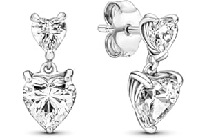 Pandora Timeless Kolekcja z błyszczącym podwójnym sercem