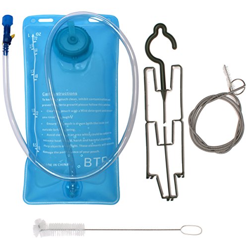 BTR Trinkblase oder Trinkbeutel mit 2 Liter Fassungsvermögen, hergestellt aus TPU (Thermoplastic Polyurethanes), ohne Verwendung von BPA