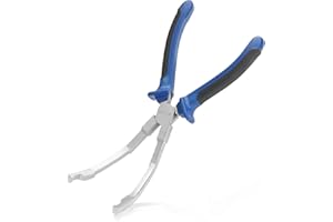 LEONTOOL 25 cm szczypce do świec żarowych kątowe szczypce do świec żarowych z uchwytem TPR szczypce do świec żarowych szczypce do usuwania świec żarowych narzędzie do usuwania świec żarowych narzędzie