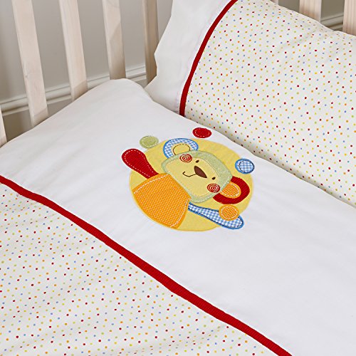 Suncrest Jolly Jamboree Toddler/Cotbed Duvet Cover with Pillowcase (150 x 120cm)