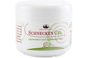 VOM PULLACH HOF Pullach Hof Żel ślimakowy do naprawy skóry, przeciwzmarszczkowy, Anti-Aging, Facelifting, trądzik, blizny, oparzenia, 125 ml, biały