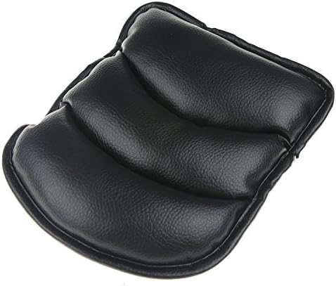 ChiTronic PU Soft Leather Car Auto Center Console Armrest Pad Cover Cushion (27*20cm) (Black)