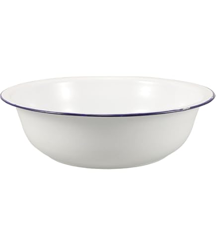 Falcon Traditional 12cm Pudding Basin - White Enamel - View #8