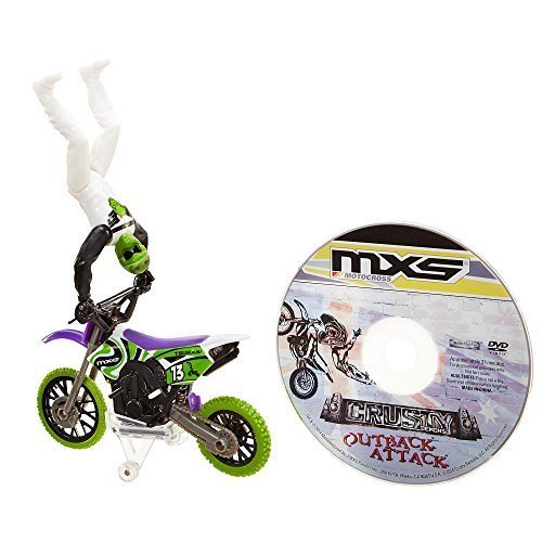 Preisvergleich Produktbild MXS Freestyle Motocross Bike and Rider with DVD - Bar Hop by Jakks