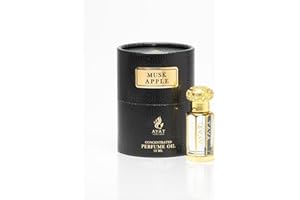 BUSINESS SQUARE BS AYAT PERFUMES - Extracto de perfume de 12 ml | Botella embalada en una caja elegante | Attar Unisex sin alcohol | Aceite perfumado de larga duración | Aroma Arabian fabricado en Dubai (Almizcle Apple)