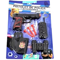 Mercier Toys- Set Police, 52048, Coloris aléatoire