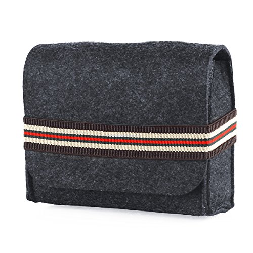 Filz H  lle for Apple MacBook Air   Pro Ultrabook Laptop Tasche 13 inch Felt Sleeve   Accessories Bag  13 3 Inch   Acc  Bag   Dark Grey 