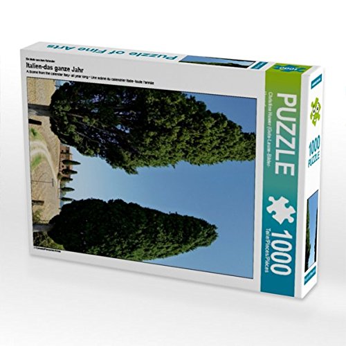 Preisvergleich Produktbild Toskanisches Haus I Cipressini 1000 Teile Puzzle hoch