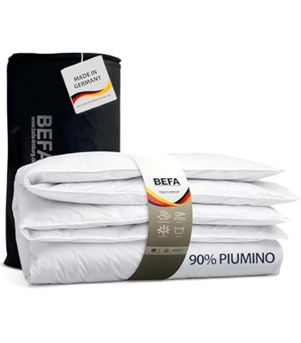 Cuscino In Piuma 40x80 Cm Cuscino Piuma 40x80cm Uniency - 95% Piume 5% Piumino Cotone Oeko-TEX Supporto Cervicale Naturale - Foto 13