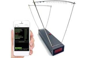 Hancaner Velocimetry Geschwindigkeitsmessgerät Pro mit Baldachin und WiFi 30–9999fps,hochpräziser Geschwindigkeitsmesser in WiFi-Version, unterstützt 20 Datenspeichersätze
