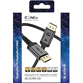 Claw's 8K UHD DisplayPort v1.4 32.4 Gbps / 24K Gold/Al&uuml;minyum G&ouml;vdeli 8K 60Hz-4K 120Hz-2K 240HZ-FHD 240Hz Destekli G-Sync & F