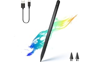 Dinow Penna per Tablet/Smartphone, Penna compatibile con iPad/iPhone/Xiaomi/Huawei smartphone e tablet, Pen-na universale per tablet compatibile con sistemi Android e IOS