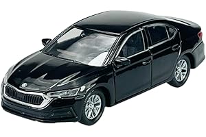 Dromader Welly 2019 Skoda Octavia MK4 czarny 1/34-1/39 nowy model samochodu