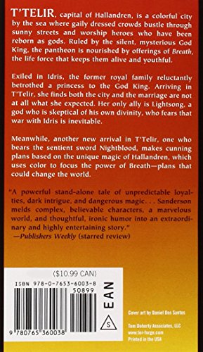 Book's Cover of Warbreaker