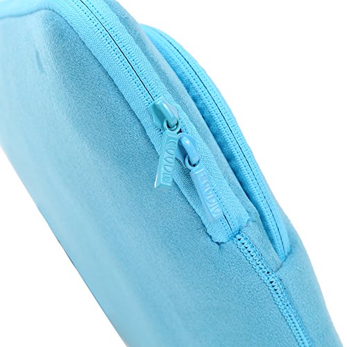Coodio® Universal 11.6 Zoll Laptophülle + Zubehör Tasche für Apple Macbook Air 11, Chromebook 11 (Fit all 11.6 inch ultrabook laptop notebook) – Farbe Light Blau - 7