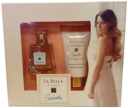 Samantha Faiers La Bella Gift Set contains Shimmer Body Lotion and EDP 100 ml