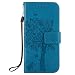 Produktbild Nancen Tasche Hülle für HTC One M9 (5 Zoll) Flip Schutzhülle Zubehör Lederhülle mit Silikon Back Cover PU Leder Handytasche im Bookstyle Stand Funktion Kartenfächer Magnet Etui Schale