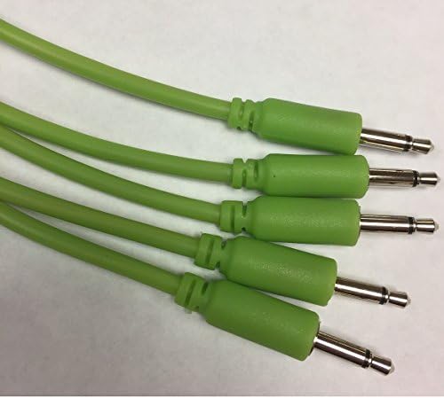 FoMu Eurorack Cables (5) 25cm Glow in the Dark