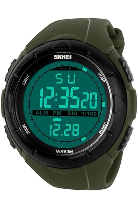 Orologio Uomo Digitale Orologio Sportivo Uomo Farsler Doppio