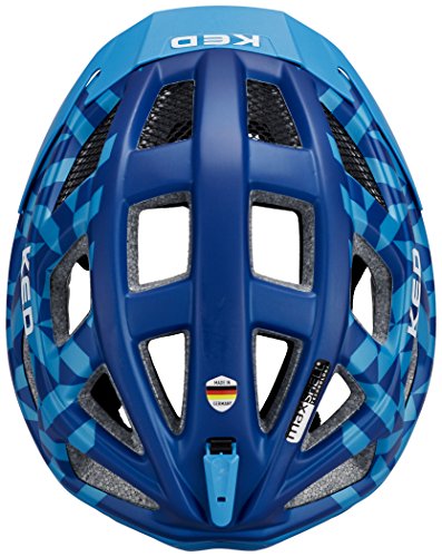 KED Kailu Helmet Kids Blue Matt 2017 mountainbike helm downhill - 3