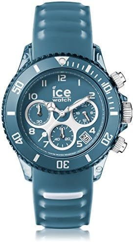 ICE-WATCHICE Aqua Bluestone - Men's Wristwatch with Silicon Strap - Chrono