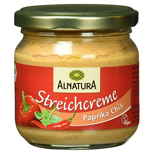 Preisvergleich Produktbild Alnatura Bio Streichcreme Paprika-Chili, 180 g