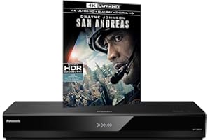 PANASONIC BUNDLE Panasonic DP-UB820 MULTIREGION for DVD Blu-ray Player Bundle with San Andreas Ultra HD 4K Blu-ray Disc