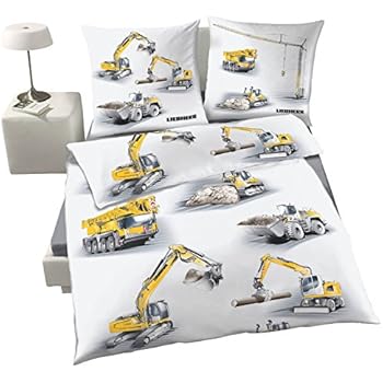 Herding Babybest Bettwäsche-Set 40x60cm + 100x135cm - Weiß Baumwolle Flanell