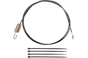 ZAMDOE 746-04230 Cable de transmisión de Embrague para MTD para Cub Cadet para Yard Man Snowblower Snow Thrower 746-04230 746-04230A 946-04230 946-04230A Cable de barrena