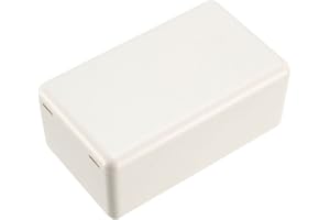 sourcing map 61 x 36 x 25mm DIY Carcasa Caja de Conexiones electrónica de plástico Blanquecino