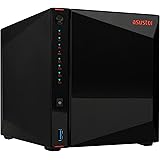 Asustor AS5404T Nimbustor 4 Gen2 - NAS Storage a 4 baie, Quad-Core 2.0GHz CPU, 4 slot M.2 NVMe SSD, Due Porte 2,5GbE, 4GB RAM