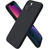 URUCHI iPhone 13 / iPhone 14 ile Uyumlu Kılıf, İ&ccedil;i Kadife Kaplamalı İnce Sıvı Silikon Tam Koruma Yumuşak Jel Silikon Kapak, S