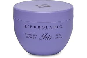 L'Erbolario, Iris krem do ciała, nawilżający krem do ciała, kojący i pielęgnujący, pachnący, rozmiar: 300 ml