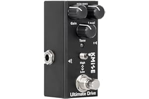lotmusic Electric Guitar Effects Pedal Mini Single Type DC 9V True Bypass (Black)