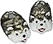 Produktbild Unbekannt Hausschuh / Pantoffel -  Hund Husky  - Größe Gr. 43 - 44 - 45 - 46 - 47 - 48 - Plüschhausschuh / Tier - Tiere - für Kinder & Erwachsene - Plüsch / Winterhau..