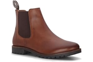 Hoggs of Fife LADIES JODHPUR DEALER BOOT ANTIQUE TAN - Full grain leather upper, lined