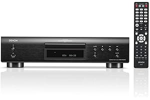 Denon DCD-900NE HiFi CD Player, CD Spieler, Hi-Res, Unterstützung von CD, CD-R/RW, MP3, WMA und USB, Schwarz