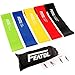 Produktbild Featol Fitnessbänder 5 Set, Gymnastikband für Fitness Crossfit Pilates Yoga und Physiotherapie, Widerstandsbänder training für Ganzkörper