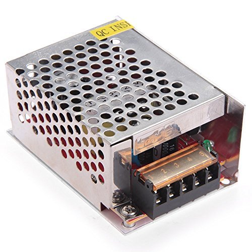 TOOGOO(R)36W Conductor Fuente de alimentacion Transformador DC 12V 3A por Banda Luz LED Lampara